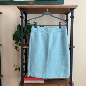 Banana Republic Blue Pencil Skirt